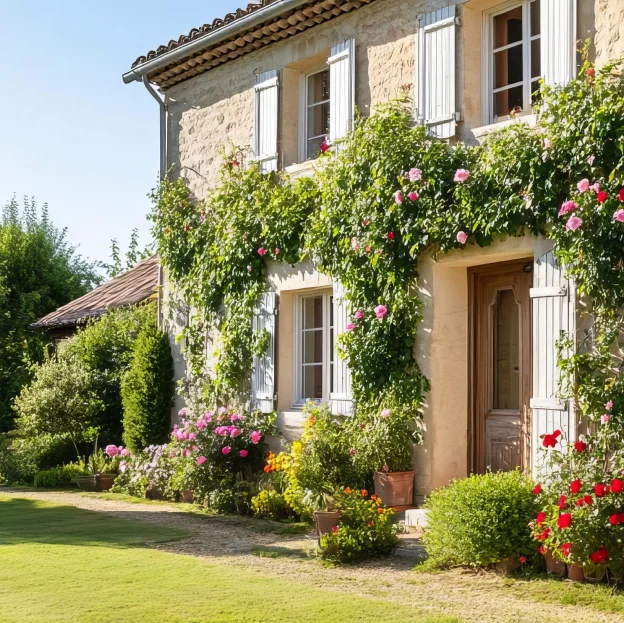 jardin à l'anglaise à Beynes près de Plaisir dans les Yevlines 78
